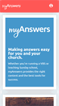 Mobile Screenshot of myanswers.com